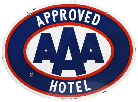 Aaa Approved Hotel Sign