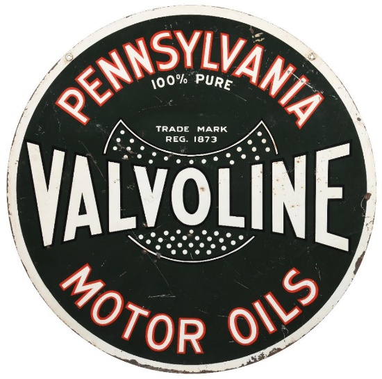 Valvoline Motor Oils Sign
