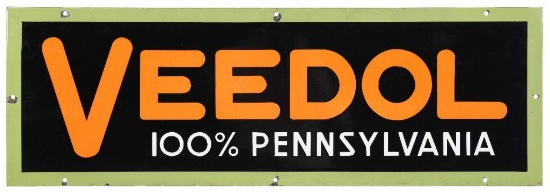 Veedol 100% Pennsylvania Horizontal Sign