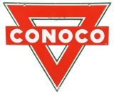 Conoco Die Cut Sign