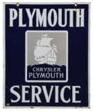 Plymouth Service Hanging Sign