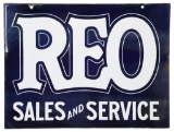 Early Reo Sales & Service Sign