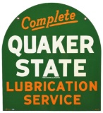 Quaker State Tombstone Sign