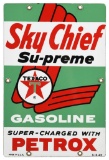 Texaco Sky Chief Supreme Gas Pump Plate