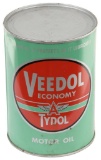 Flying A Veedol Motor Oil Can