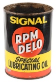 Signal Rpm Delo Oil Can