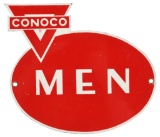 Conoco Mens Rest Room Sign