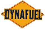Sunoco Dynafuel Gas Pump Plate