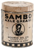 Early Nourse Sambo Axle Grease Can