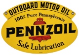 Pennzoil Outboard Motor Oil Sign