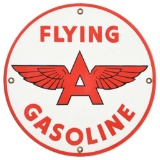 Flying A Gasoline Gas Pump Plate