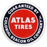 Colonial Beacon Atlas Tires Sign