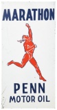 Marathon Penn Motor Oil Sign