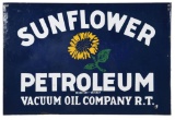 Rare Sunflower Petroleum Sign