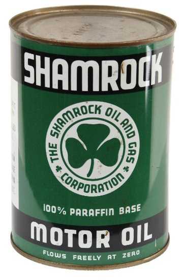 Shamrock Motor Oil Can