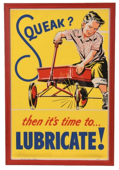 Time To Lubricate Sign