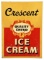 Crescent Quality Checked Ice Cream Sign