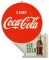 Drink Coca Cola Flange Sign