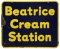 Beatrice Cream Station Sign