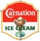 Carnation Ice Cream Sign