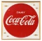 Enjoy Coca Cola Self Framed Sign