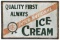 Inter-National Ice Cream Sign