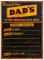 Dad's Root Beer Sign