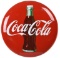 Coca Cola Button W/Bottle