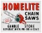 Homelite Chain Saws Sign