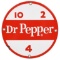 Dr. Pepper Round Sign