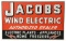 Jacobs Wind Electric Dealer Sign