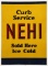 Curb Service Nehi Sign