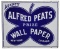 Alfred Peats Wall Paper Sign