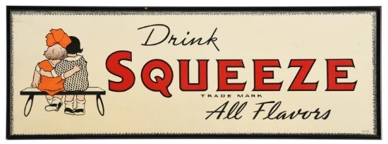 Drink Squeeze Sign