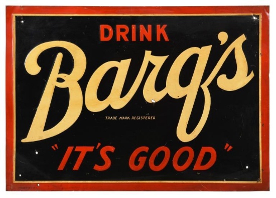 Drink Barq's Sign