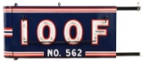 Odd Fellows IOOF Neon Sign