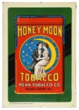 Honey Moon Tobacco Sign