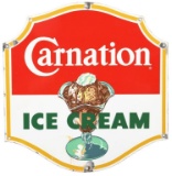 Carnation Ice Cream Sign