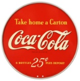 Coca Cola Take Home A Carton Sign