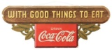 Coca Cola With Good Things To Eat Sign