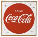 Drink Coca Cola Self Framed Sign