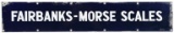 Fairbanks-Morse Scales Horizontal Sign