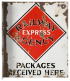 Railway Express Agency Flange Sign