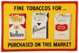 Marlboro Parliament Phillip Morris Cigarettes Sign