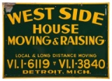 West Side House Moving & Raising Sign