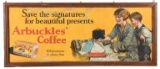 Arbuckles Coffee Framed Banner