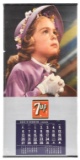 7Up 1959 Calendar