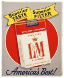 L&M Cigarettes Sign