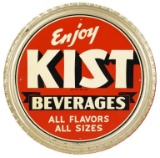 Enjoy Kist Beverages Bottle Cap Sign