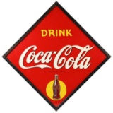 Drink Coca Cola Framed Sign